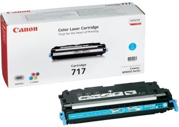 Canon 717 cartuccia toner 1 pz Originale Ciano