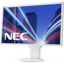 NEC MultiSync E243WMi LED display 60,5 cm (23.8") 1920 x 1080 Pixel Full HD Bianco