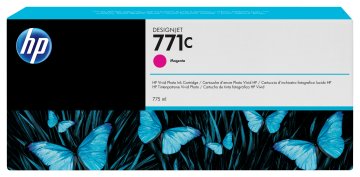 HP Cartuccia inchiostro magenta DesignJet 771C, 775 ml