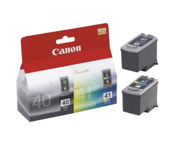 Canon PG-40 / CL-41 cartuccia d'inchiostro 2 pz Originale Ciano per foto, Magenta per foto, Nero, Giallo foto