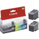 Canon PG-40 / CL-41 cartuccia d'inchiostro 2 pz Originale Ciano per foto, Magenta per foto, Nero, Giallo foto 2
