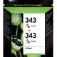 HP 343 cartuccia d'inchiostro 2 pz Originale Resa elevata (XL) Ciano, Magenta, Giallo 2