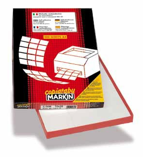 Markin 210C576 etichetta per stampante Bianco