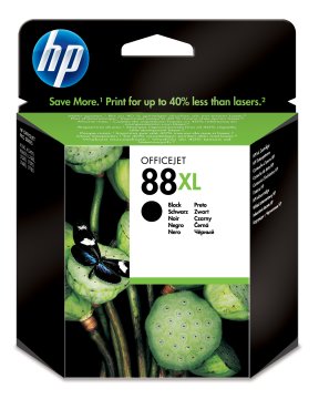 HP 88XL High Yield Nero Original Ink Cartridge cartuccia d'inchiostro 1 pz Originale Resa elevata (XL) Nero
