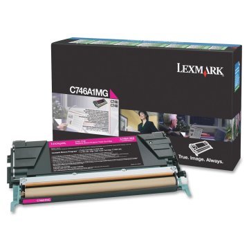 Lexmark C746A1MG cartuccia toner 1 pz Originale Magenta