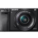 Sony Alpha 6000L, fotocamera mirrorless con obiettivo 16-50 mm, attacco E, sensore APS-C, 24.3 MP 2