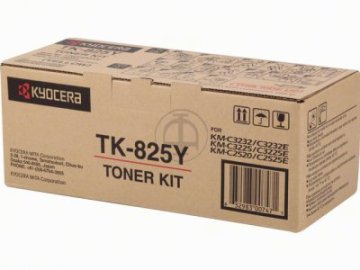 KYOCERA TK-825Y cartuccia toner 1 pz Originale Giallo