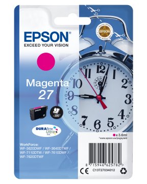Epson Alarm clock Cartuccia Sveglia Magenta Inchiostri DURABrite Ultra 27