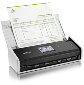 Brother ADS-1600W scanner Scanner ADF 600 x 600 DPI A4 Nero, Bianco