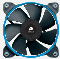 Corsair Air SP120 High Performance Edition Case per computer Ventilatore 12 cm Nero, Blu, Rosso, Bianco