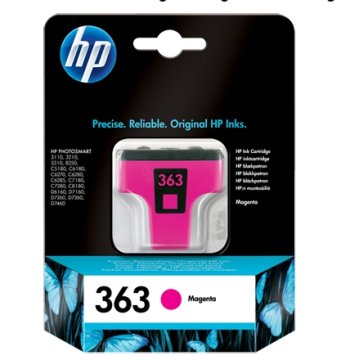 HP 363 cartuccia d'inchiostro 1 pz Originale Resa standard Magenta per foto