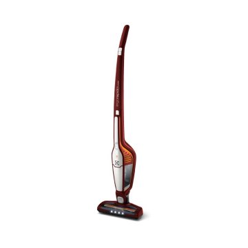 Electrolux ZB3012 scopa elettrica Aspirapolvere a bastone 2 in 1 Secco Senza sacchetto 0,5 L Arancione, Rosso, Argento