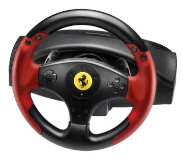 Thrustmaster Ferrari Racing Wheel Red Legend PS3&PC Nero, Rosso Sterzo + Pedali PC, Playstation 3