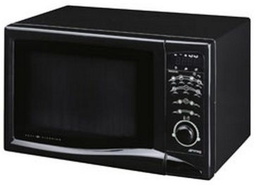 Smeg ME201N forno a microonde Nero Microonde con grill Superficie piana 20 L 850 W