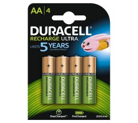 Duracell 4xAA Batteria ricaricabile Stilo AA