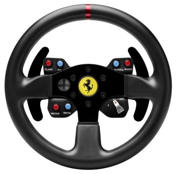Thrustmaster Ferrari 458 Challenge Wheel Add-On Nero USB 2.0 Volante PC, Playstation 3