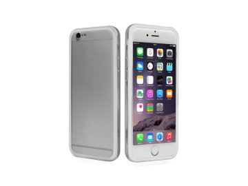 SBS TEBUMPERIP647W custodia per cellulare 11,9 cm (4.7") Custodia con bordo Bianco