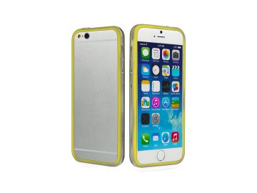 SBS TEBUMPERIP647Y custodia per cellulare 11,9 cm (4.7") Custodia con bordo Giallo