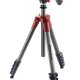 Manfrotto MKCOMPACTACN-RD treppiede Fotocamere digitali/film 3 gamba/gambe Rosso 2