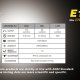 Fenix E15 torcia Nero Torcia a mano LED 7