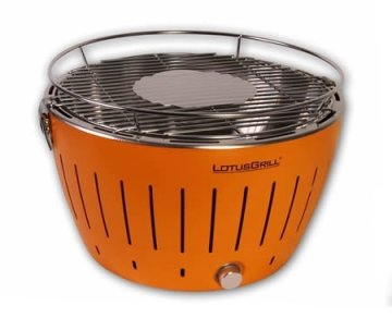 LotusGrill G-OR-34 barbecue per l'aperto e bistecchiera Grill Kettle Carbone (combustibile) Arancione