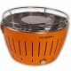 LotusGrill G-OR-34 barbecue per l'aperto e bistecchiera Grill Kettle Carbone (combustibile) Arancione 2