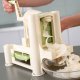 Lurch Spirali affettatrice Manuale Crema, Verde Plastica, Acciaio inox 4
