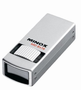Minox MD 8x16 binocolo Argento