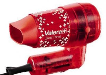 Valera SWISS TRAVEL 1200 asciuga capelli Rosso