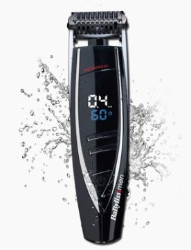 BaByliss E880E regolabarba 24 5 mm Bagnato e secco Nero