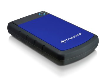 Transcend 2TB StoreJet 25H3 disco rigido esterno 2.5" Micro-USB B 3.2 Gen 1 (3.1 Gen 1) Nero, Blu