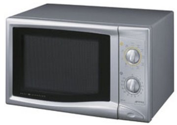Smeg MM182X forno a microonde Grigio Microonde con grill Superficie piana 18 L 750 W