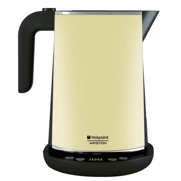 Hotpoint Ariston WK 24E AC0 bollitore elettrico 1,7 L 2400 W Nero, Crema