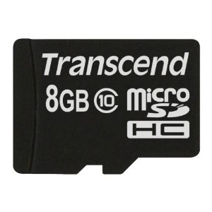 Transcend TS8GUSDC10 memoria flash 8 GB MicroSDHC NAND Classe 10