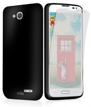 SBS TEAEROLGL90K custodia per cellulare Cover Nero