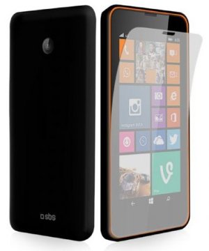 SBS TEAERONOL635K custodia per cellulare Cover Nero