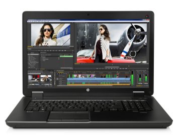 HP ZBook 17 G2 Mobile Workstation Workstation mobile 43,9 cm (17.3") HD+ Intel® Core™ i7 i7-4710MQ 4 GB DDR3L-SDRAM 500 GB HDD NVIDIA® Quadro® K1100M Wi-Fi 5 (802.11ac) Windows 7 Professional Nero