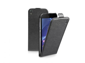 SBS Leather Case custodia per cellulare Custodia flip a libro Nero