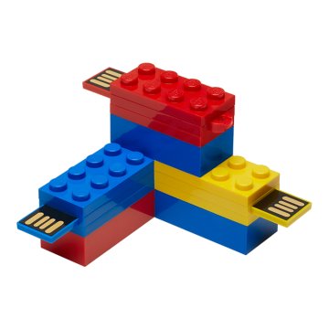 PNY LEGO 16GB unità flash USB USB tipo A 2.0 Blu, Rosso, Giallo