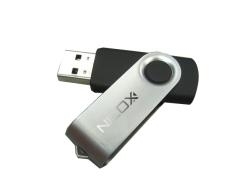 Nilox USBPENDRIVESW4 unità flash USB 4 GB USB tipo A 2.0 Argento