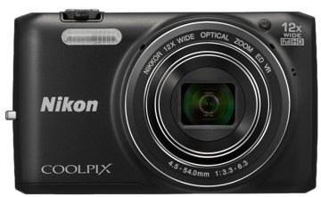 Nikon COOLPIX S6800 1/2.3" Fotocamera compatta 16 MP CMOS 4608 x 3456 Pixel Nero