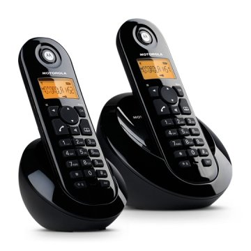 Motorola C602 Telefono DECT Identificatore di chiamata Nero