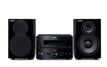 Yamaha MCR-232 Mini impianto audio domestico 40 W Nero