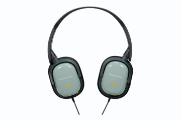 Panasonic RP-HC200 Cuffie Cablato A Padiglione Nero, Oliva