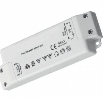 Techly I-LED-TR26WS adattatore e invertitore 26 W Bianco