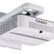 Casio XJ-UT310WN videoproiettore Proiettore a raggio ultra corto 3100 ANSI lumen DLP WXGA (1280x800) Grigio, Bianco 2