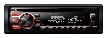 Pioneer DEH-1700UB Ricevitore multimediale per auto Nero