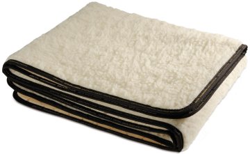 Imetec Scaldasonno Sensitive Coperta elettrica Bianco Lana