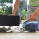 Black & Decker DV7210N aspirapolvere senza filo Blu Senza sacchetto 6