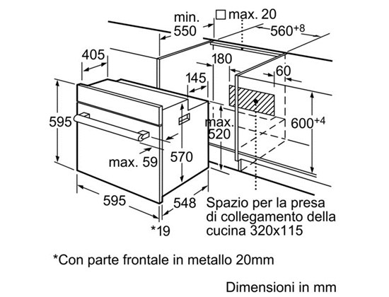 HBN211S0J - Bosch Serie 2 Forno hbn211s0j -a-nero - Forni da incasso -  Negozi Elettronica Roma - Radionovelli